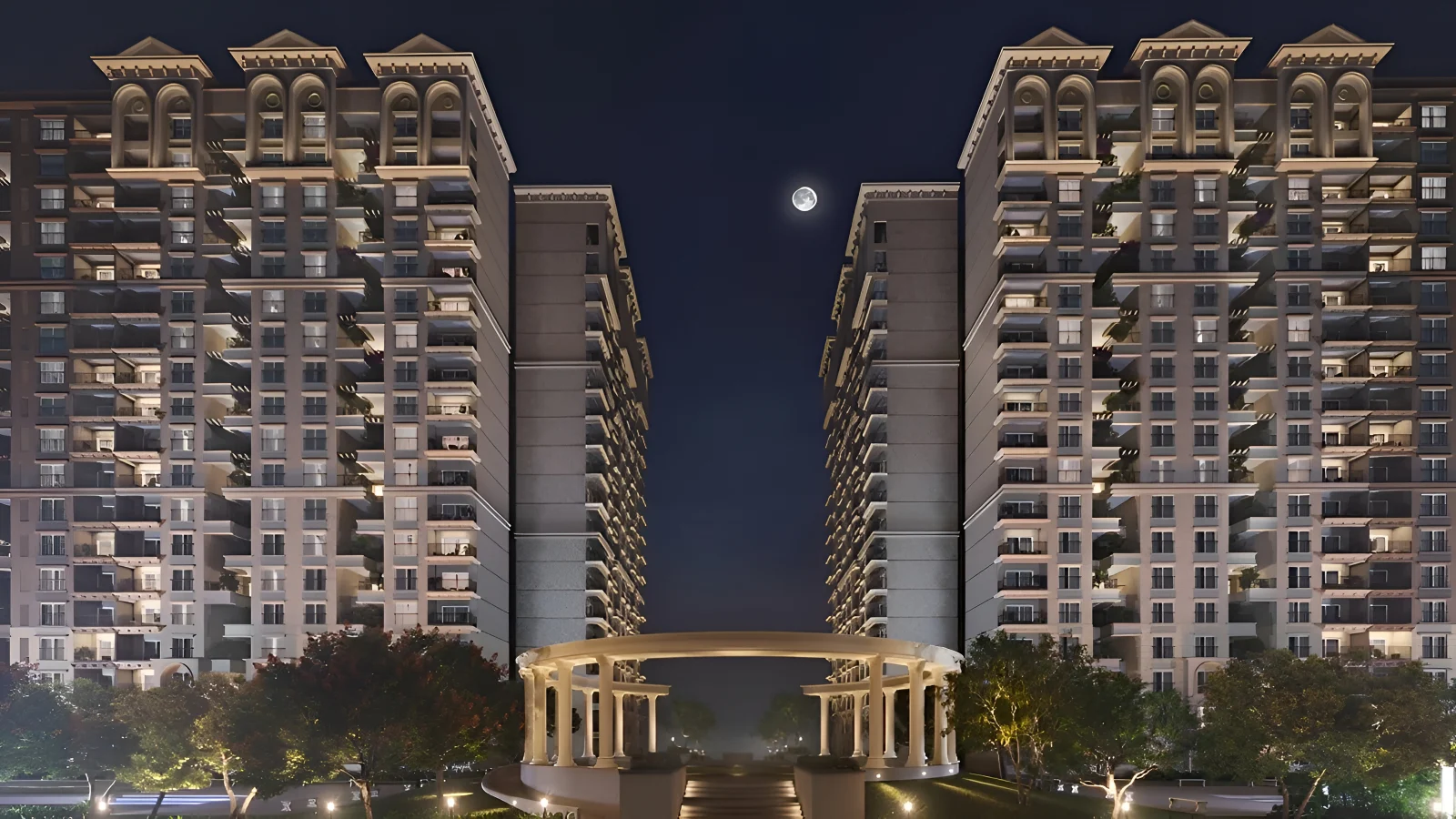 Sobha-Neopolis-Apartments-in-Panathur-Bangalore-nightview